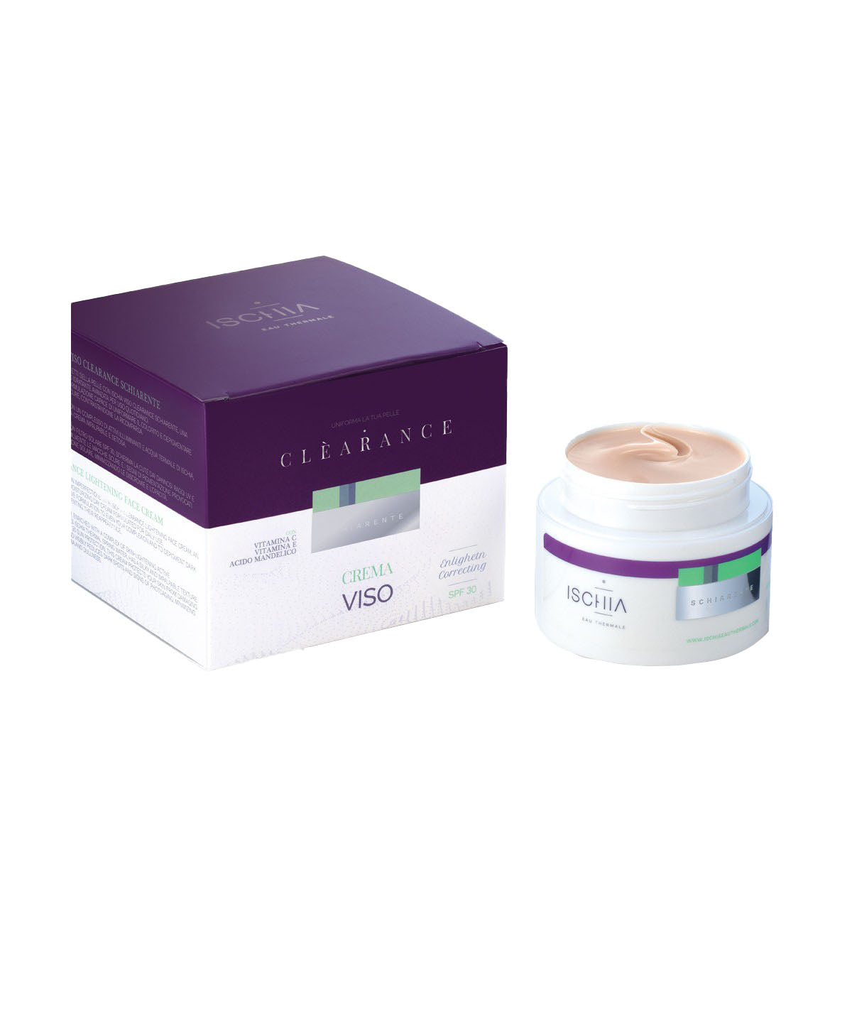 Ischia Eau Thermale Clèarance Crema Viso Schiarente 50 ml