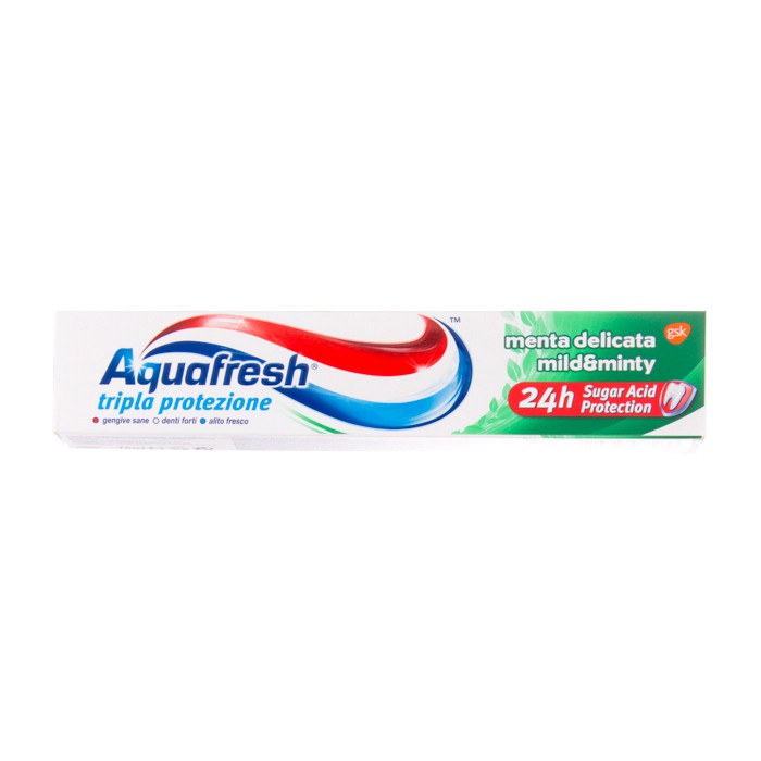 Aquafresh Dentifricio Tripla Azione Menta Delicata 75 ml –