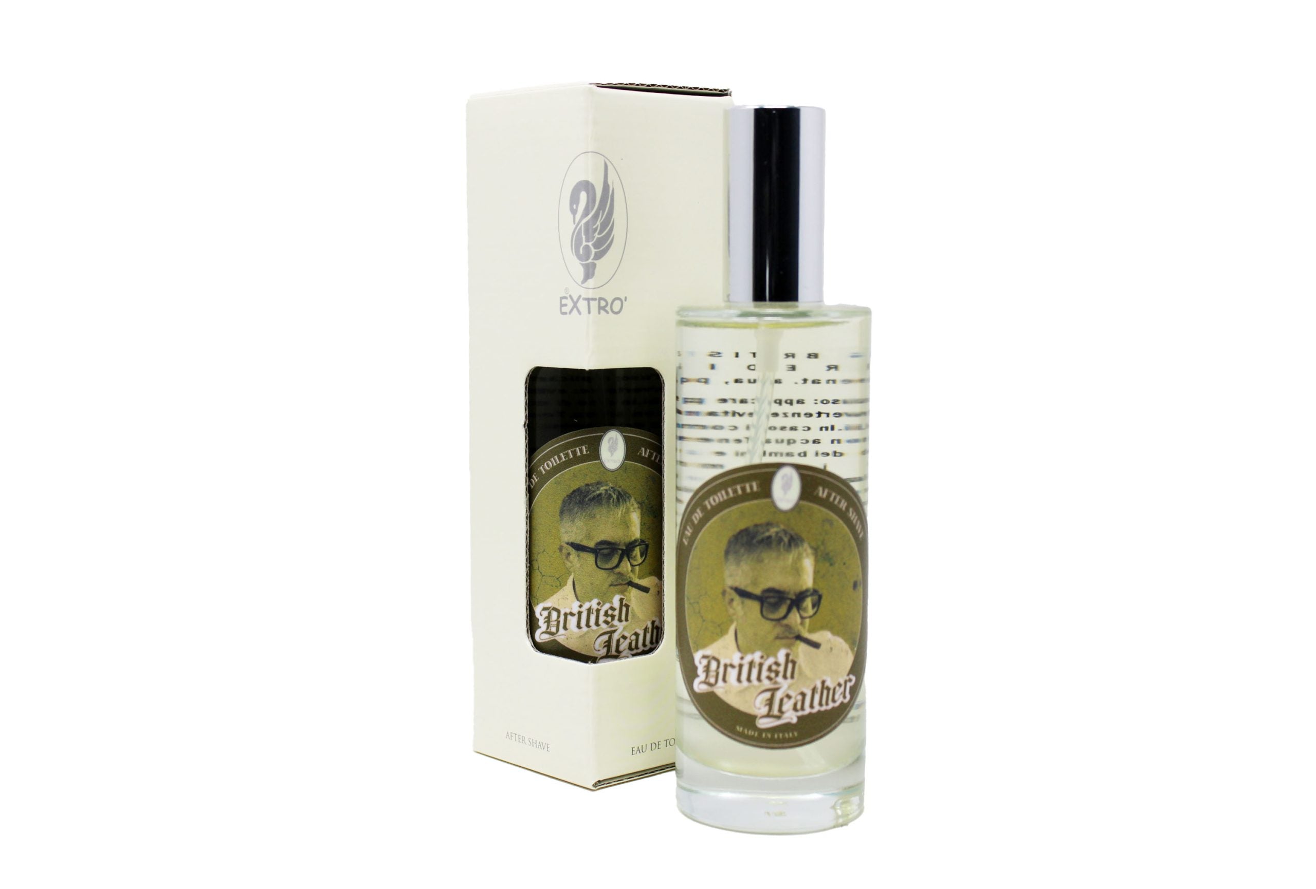 Extrò Cosmesi After Shave Eau De Toilette Spray British Leather 100 ml