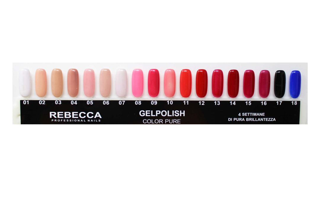 Rebecca Professional Nails Gel Polish Smalto Gel Semipermanente UV/LED 5 ml