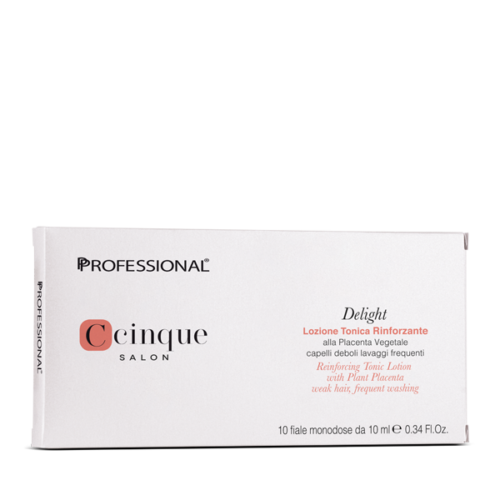 

"Professional Ccinque Salon Delight Fortifying Tonic Lotion with Placenta, 10 vials of 10ml"
