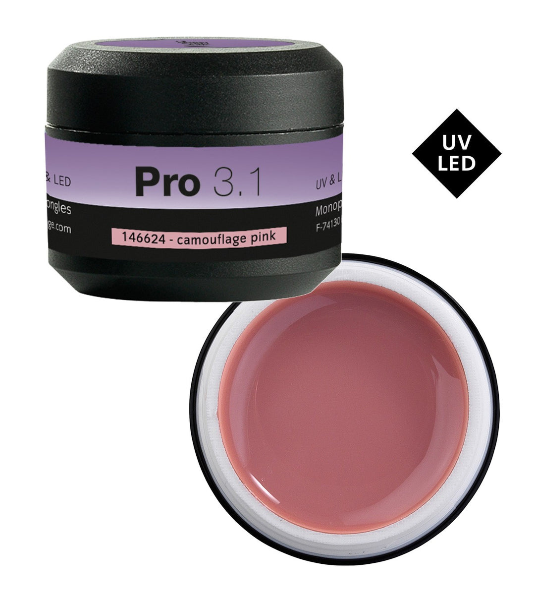 

Peggy Sage Pro 3.1 Single-phase Gel for Camouflage Pink Nails 15 ml