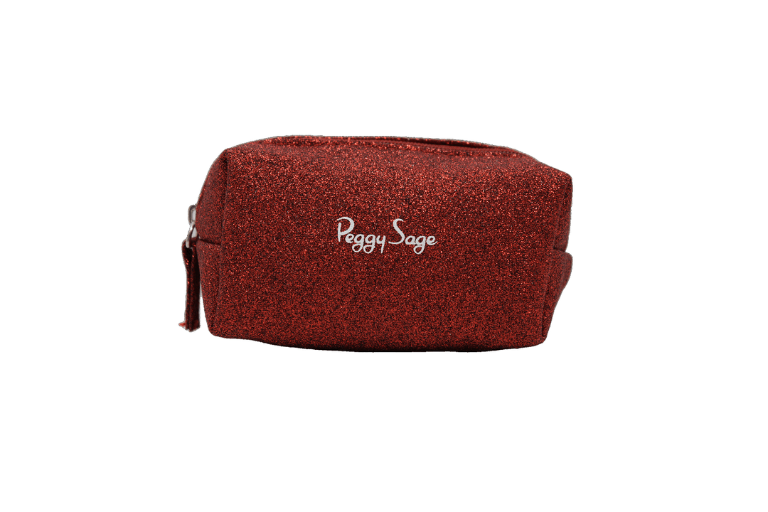 

Mini Red Pouch by Peggy Sage