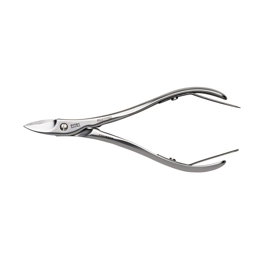 

These are Stainless Steel Pedicure Scissors Hi-Cut Curved.