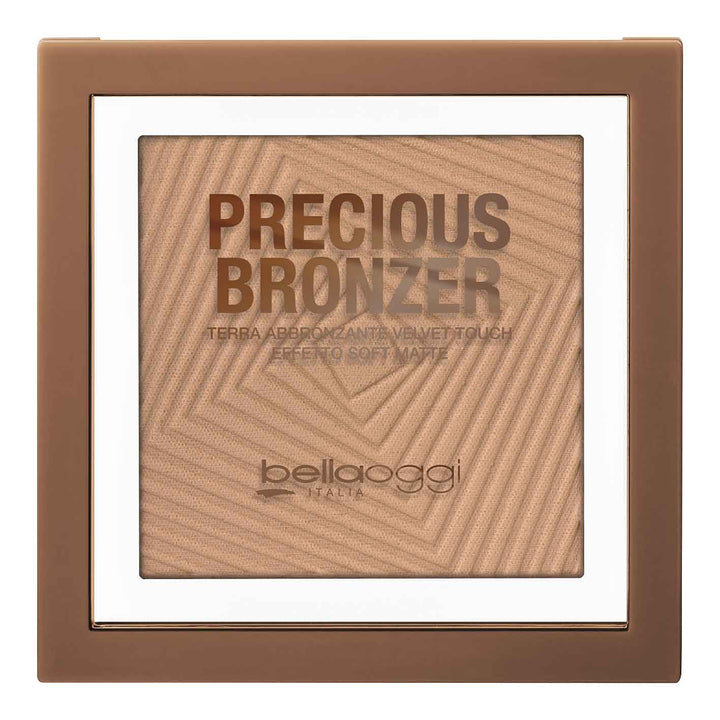 BellaOggi Compacto Bronceador Precious Efecto Natural y Luminoso 9 gr