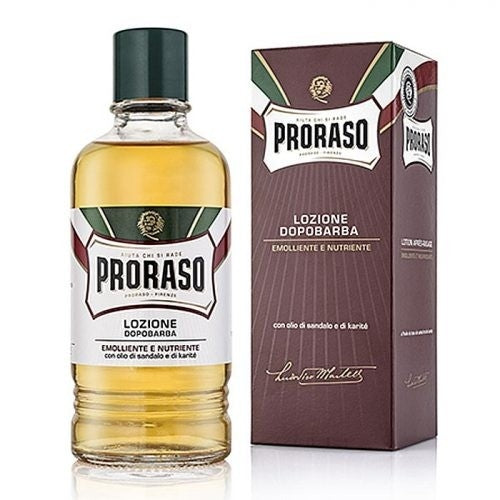 

Proraso Emollient and Nourishing Aftershave Lotion 400 ml.