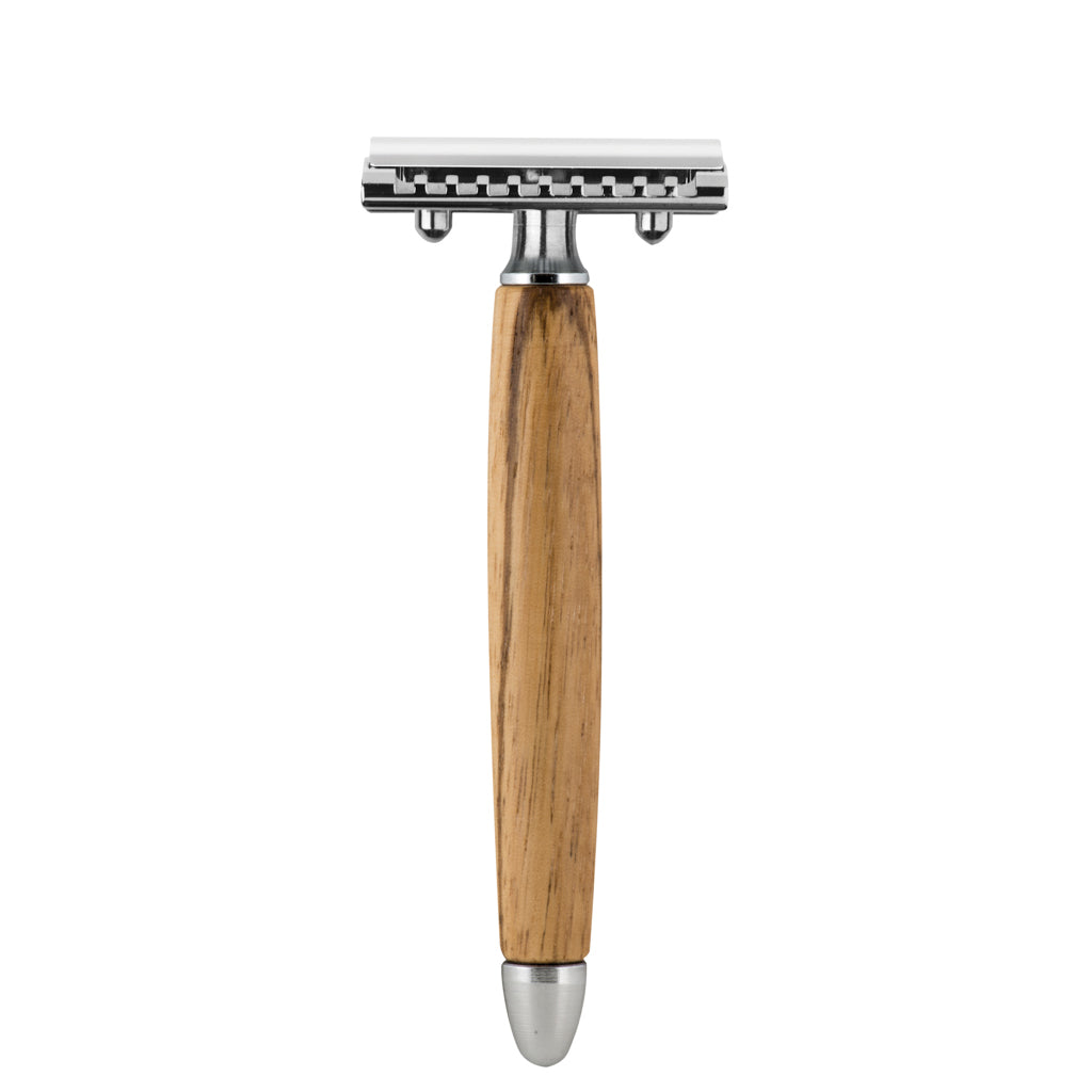 
Safety razor Fatip with Olive Wood Handle and Mild Head