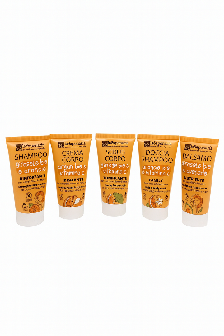 Saponaria Zestaw Podróżny Essential Ciało i Włosy