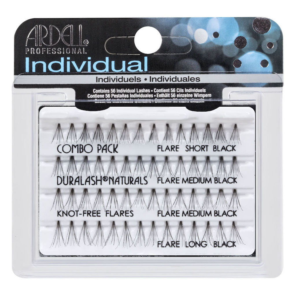 

Ardell Individual Combo Black Lashes Without Knots