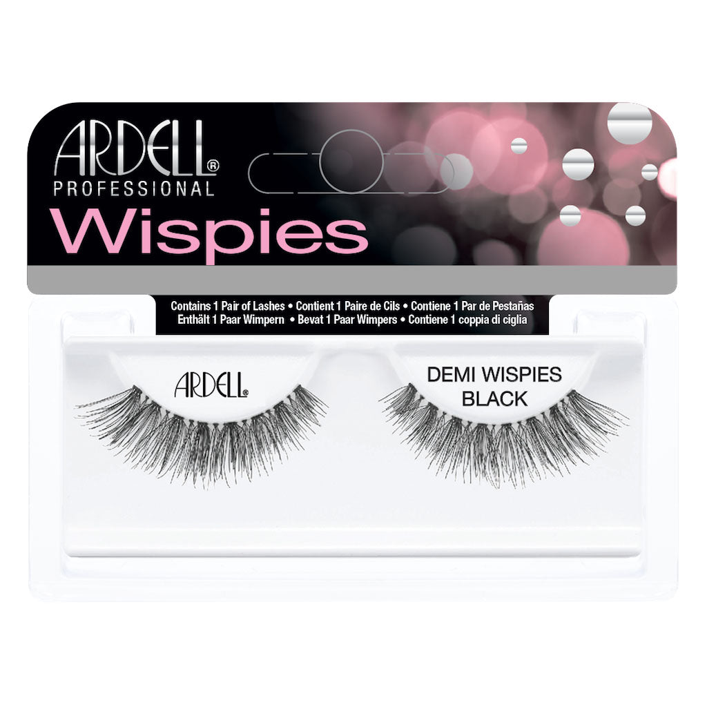 

Ardell Invisible Band Demi Wispies Black Eyelashes.