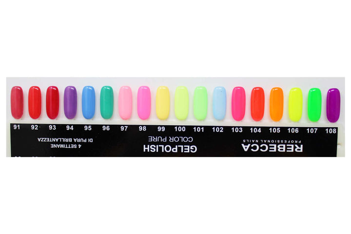 Rebecca Professional Nails Gel Polish Smalto Gel Semipermanente UV/LED 5 ml