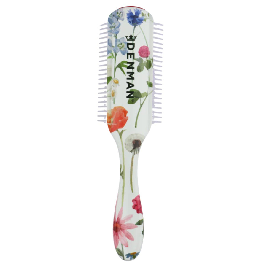 Denman Spazzola Per Capelli D4 Deluxe Wildflower 9 File