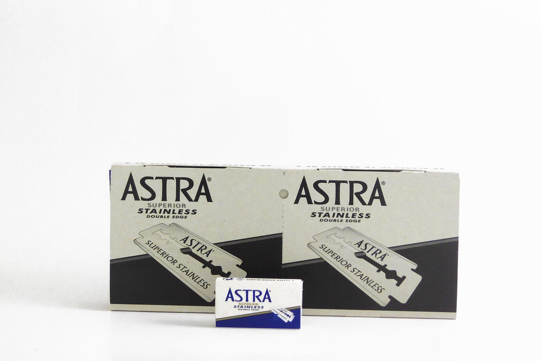 


Astra Superior Stainless Blue Razor Blades Box of 100 Pieces