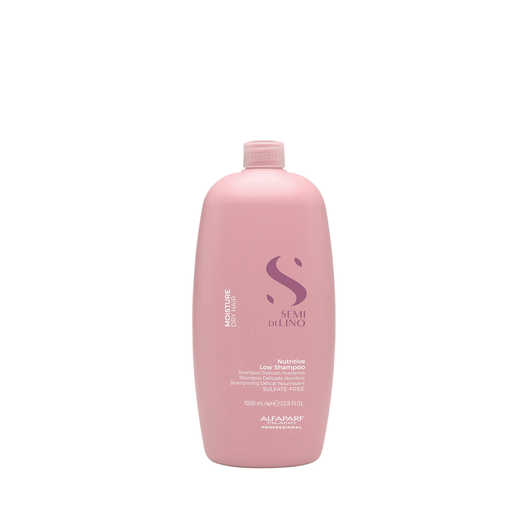 

Alfaparf Milano Semi Di Lino Moisture Shampoo is a delicate and nourishing shampoo for dry hair, with a capacity of 1000 ml.