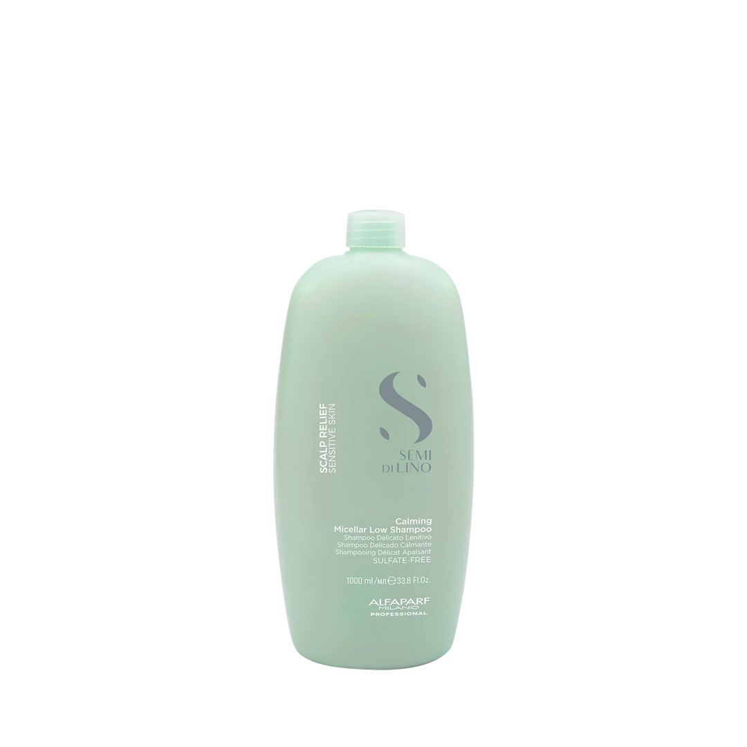 

Alfaparf Milano Semi Di Lino Scalp Relief Sensitive Skin Shampoo Gentle Soothing for Sensitive Scalp 1000 ml