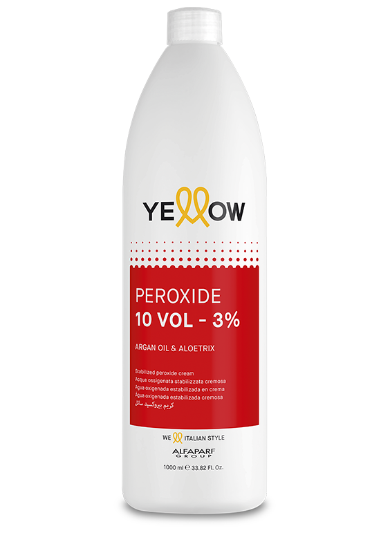 

Alfaparf Yellow Stabilized Creamy Hydrogen Peroxide 10 Volume (3%) 1000 ml