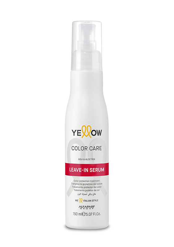 

Alfaparf Yellow Color Care Leave In Serum Color Protective Treatment for Hair 150 ml