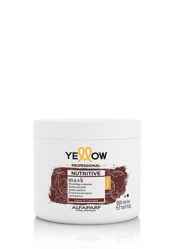 Alfaparf Yellow Nutritive Maschera Bomba Nutriente Per Capelli Secchi 500 ml