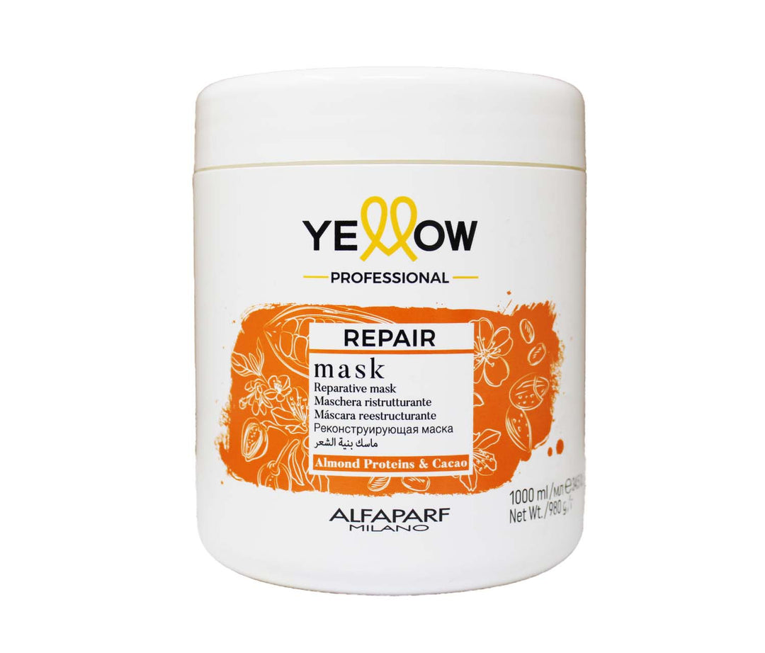 Alfaparf Yellow Repair Maschera Ristrutturante Per Capelli Danneggiati 1000 ml