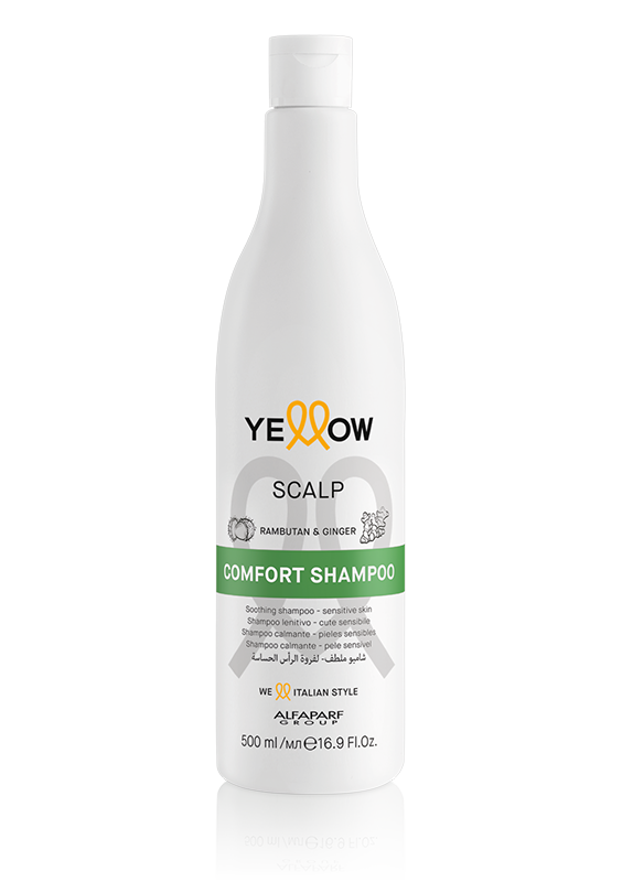 Alfaparf Yellow Scalp Comfort Shampoo Lenitivo Per Cute Sensibile 500 ml