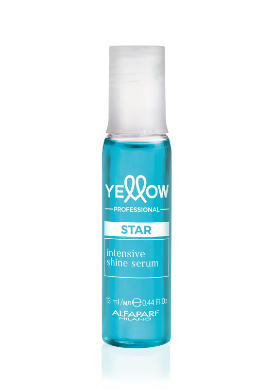 

Alfaparf Yellow Star Intensive Shine Serum Intensive Hair Shine Treatment 6 Ampoules of 13 ml 
