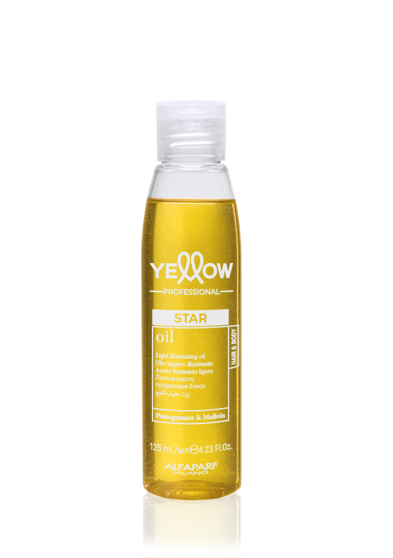 Alfaparf Yellow Star Olio Leggero Illuminante Per Capelli 125 ml