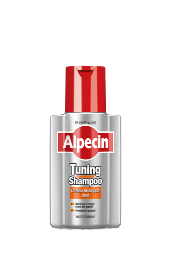 Alpecin Tuning Shampoo Per Capelli Alla Caffeina Nero 200 ml