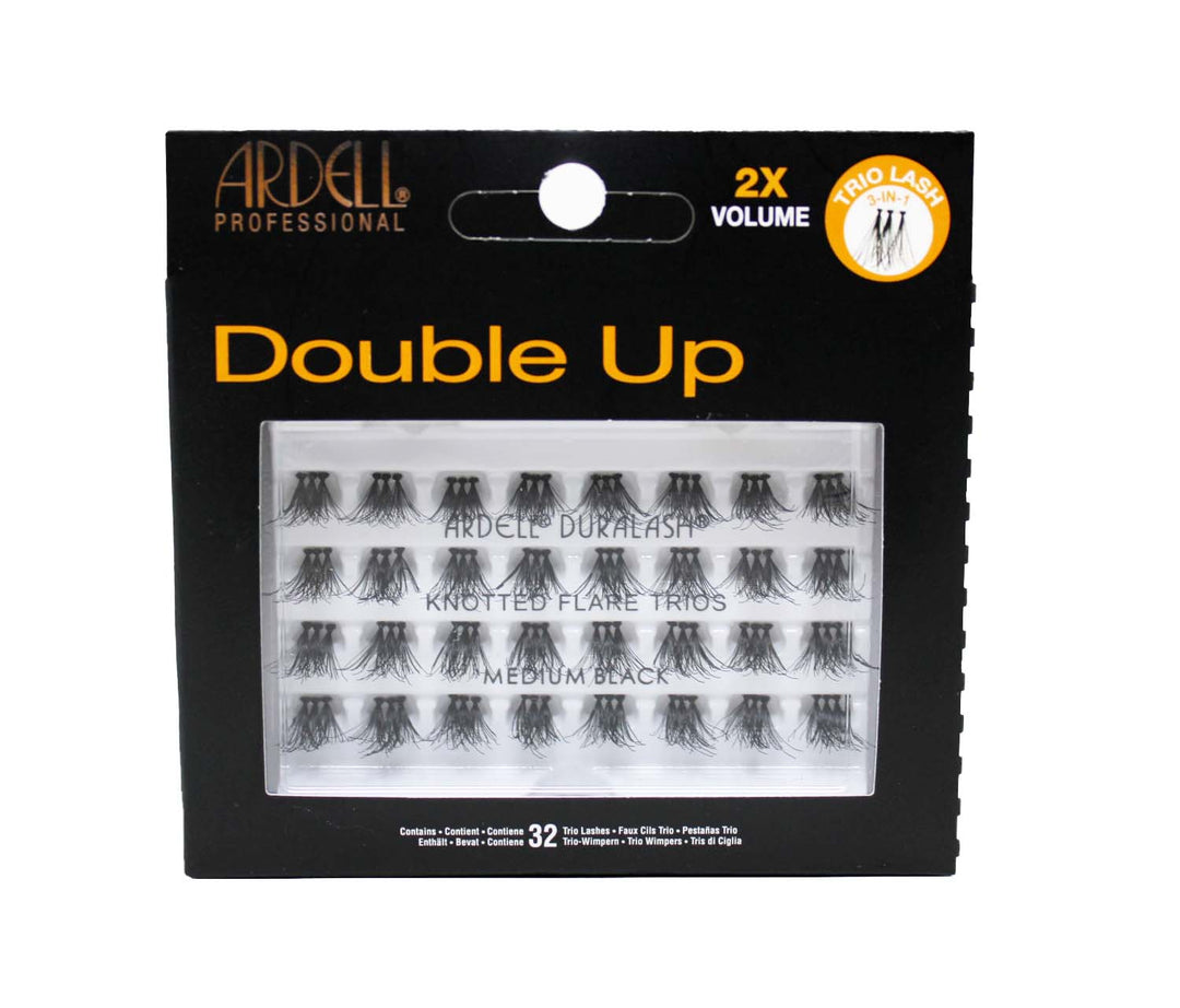 

Ardell Double Up Trio Medium Black Knot-Free Eyelashes