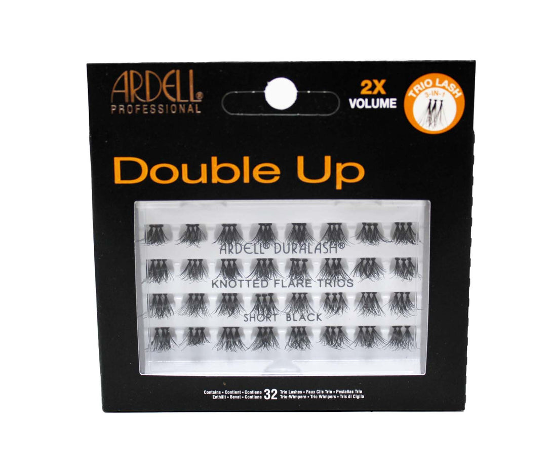 Ardell Ciglia Double Up Trio Short Black Senza Nodo