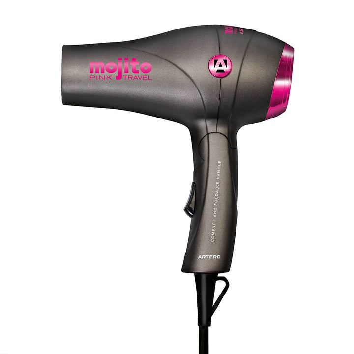 

"Artero Mojito Pink Travel 1000 W Hair Dryer for Travel"