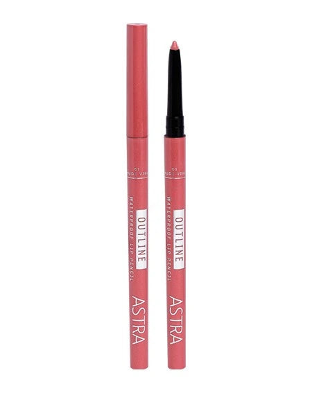 Astra Make-Up Outline Waterproof Lip Pencil Matita Labbra Con Punta Retraibile