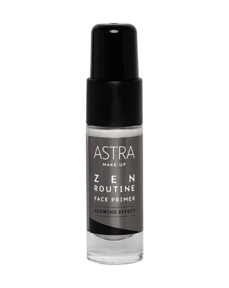 

The Astra Make-Up Zen Routine Face Primer is an 11 ml glowing effect illuminating primer.