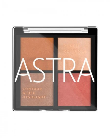 Astra Make-Up Romance Palette Fard Blush 4 Nuances