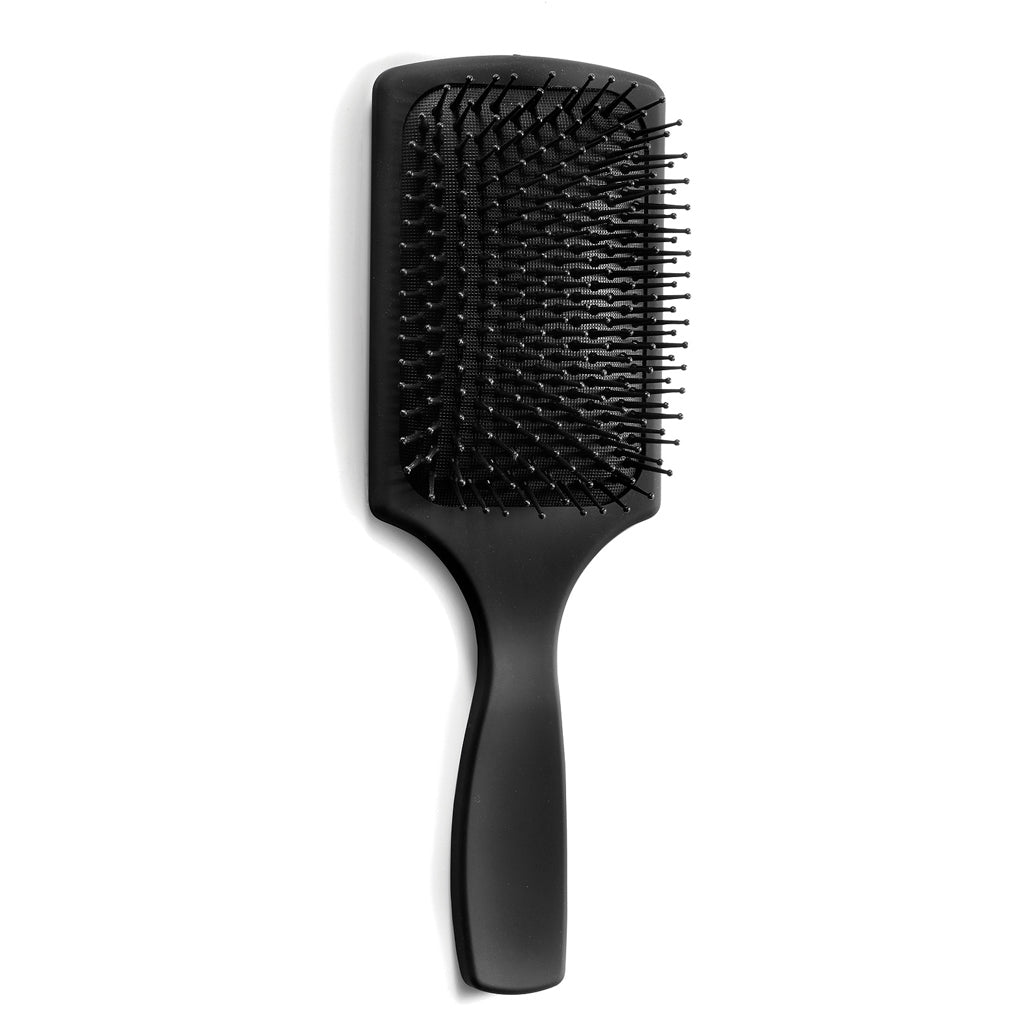 

Aurore Flat Bristle Brush Soft Touch Handle Black Color