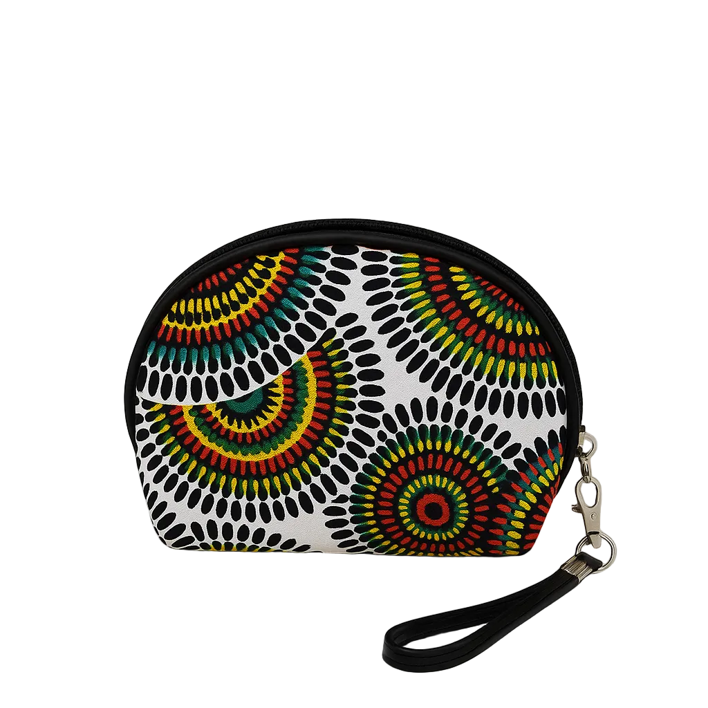 Beauty Case Fantasia Geometrica Con Polsiera