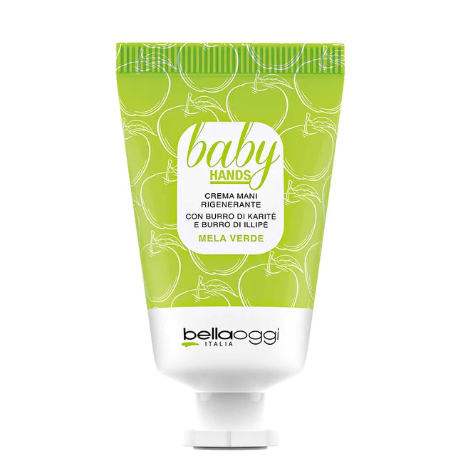 

BellaOggi Baby Hands Regenerating Hand Cream with Green Apple and Shea Butter 30 ml