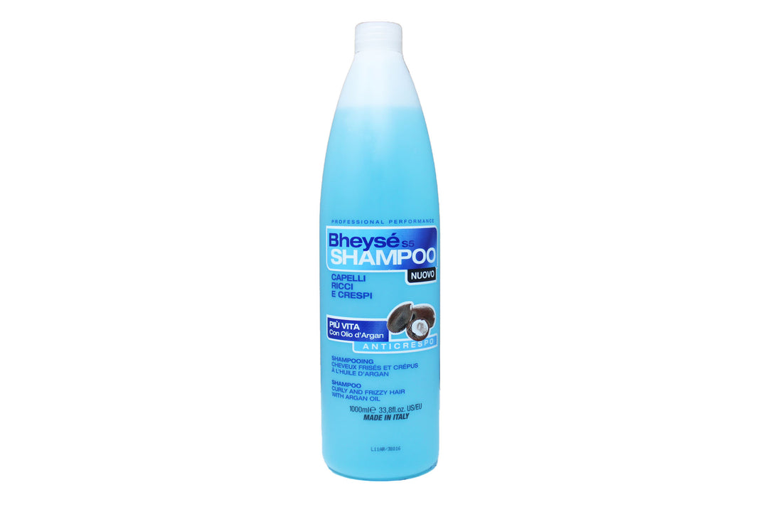 

Bheysé Shampoo for Curly and Frizzy Hair with 1000 ml Argan Oil 
