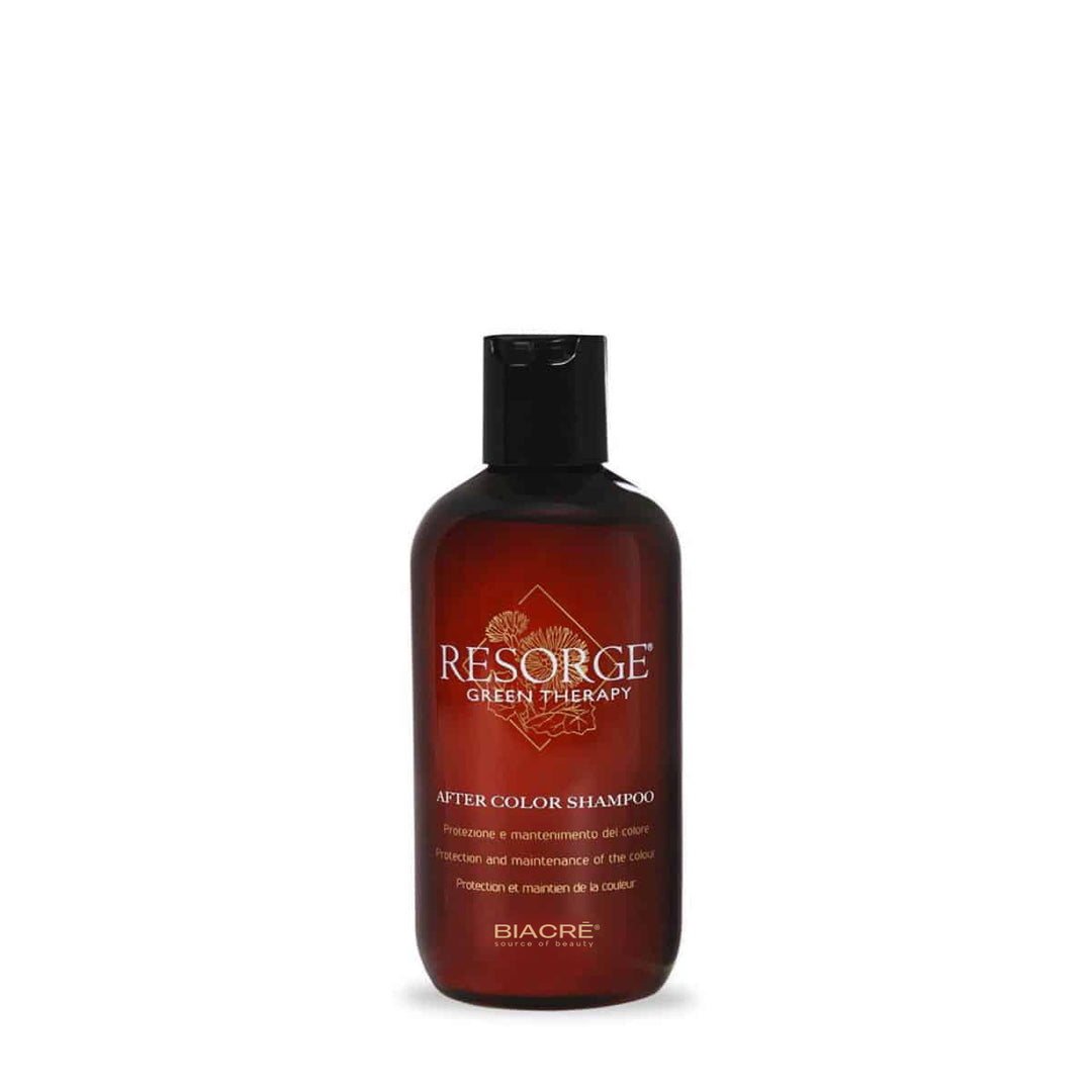 Biacré Resorge Green Therapy After Color Shampoo Per Capelli Protezione E Mantenimento Del Colore 250 ml