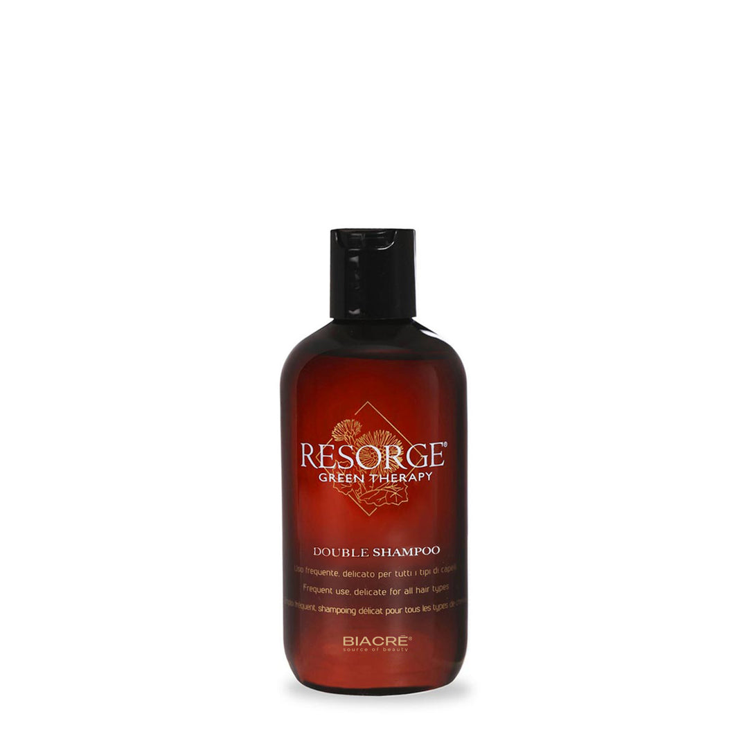 Biacré Resorge Green Therapy Double Shampoo Per Capelli Bivalente Cute Grassa E Punte Secche 250 ml