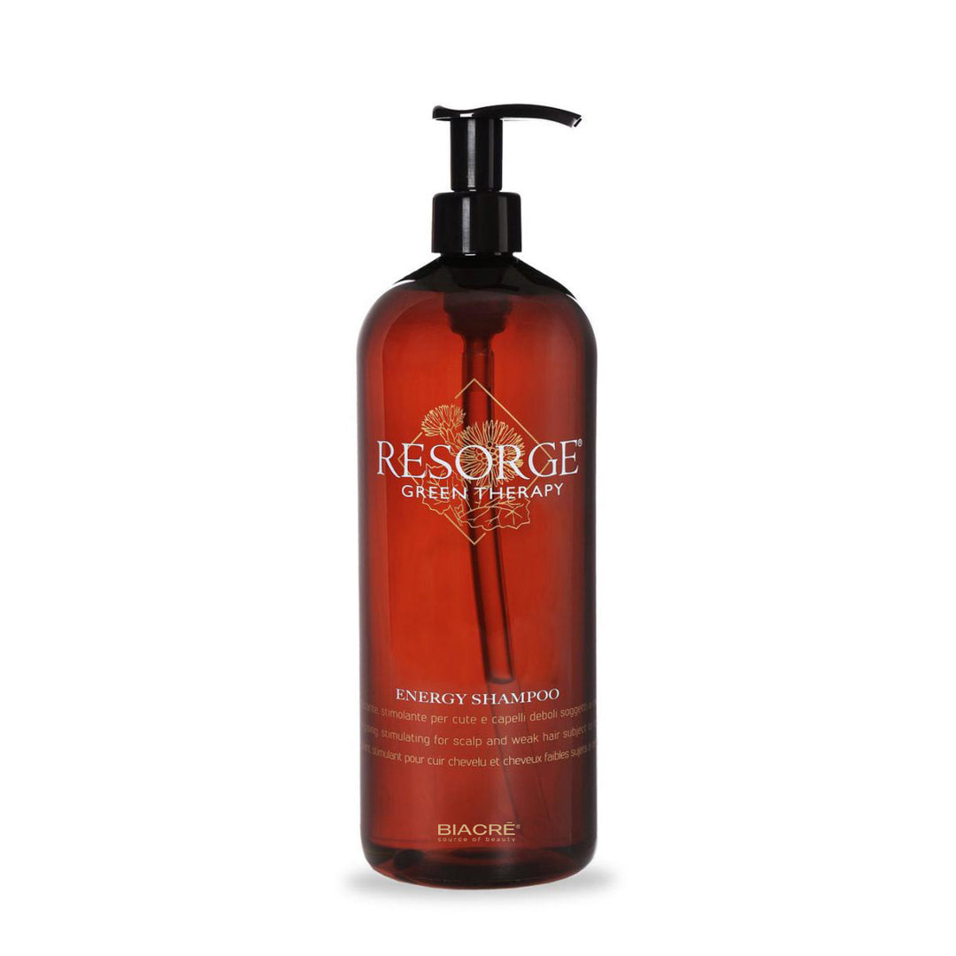 Biacré Resorge Green Therapy Energy Shampoo Energizzante Stimolante Per Cute E Capelli Deboli 1000 ml