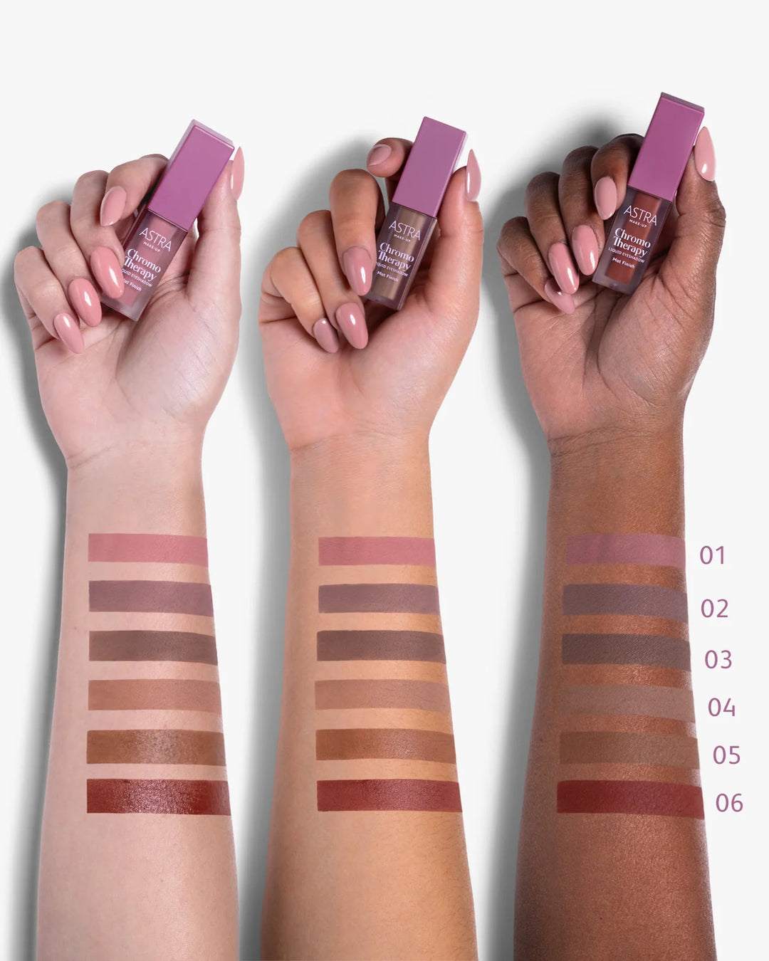 Astra Make-Up Chromo Therapy Liquid Eyeshadow Ombretto Liquido Mat 6 ml