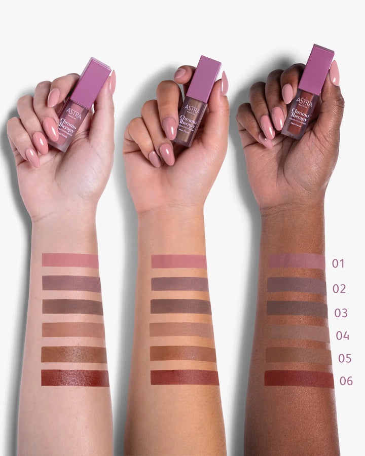 Astra Make-Up Chromo Therapy Liquid Eyeshadow Ombretto Liquido Mat 6 ml