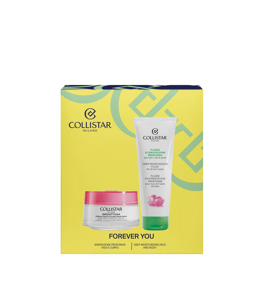Collistar Forever You Hydration Deep Cream Face And Body 50ml + Hydration Deep Fluid 100ml
