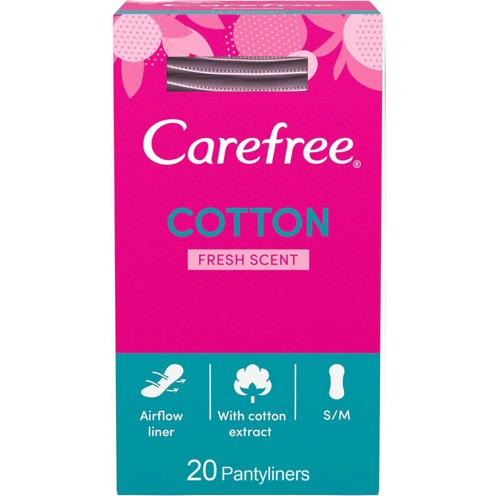 Carefree Proteggi Slip Cotton Fresh 20 pz