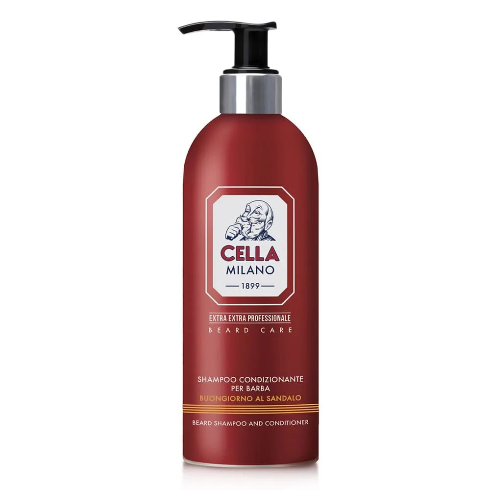 Cella Milano Shampoo Condizionante Per Barba Buongiorno Al Sandalo 500 ml