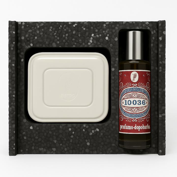 Extro Cosmesi Set Da Rasatura 10036 Sapone Da Barba + Profumo Dopobarba 100 ml