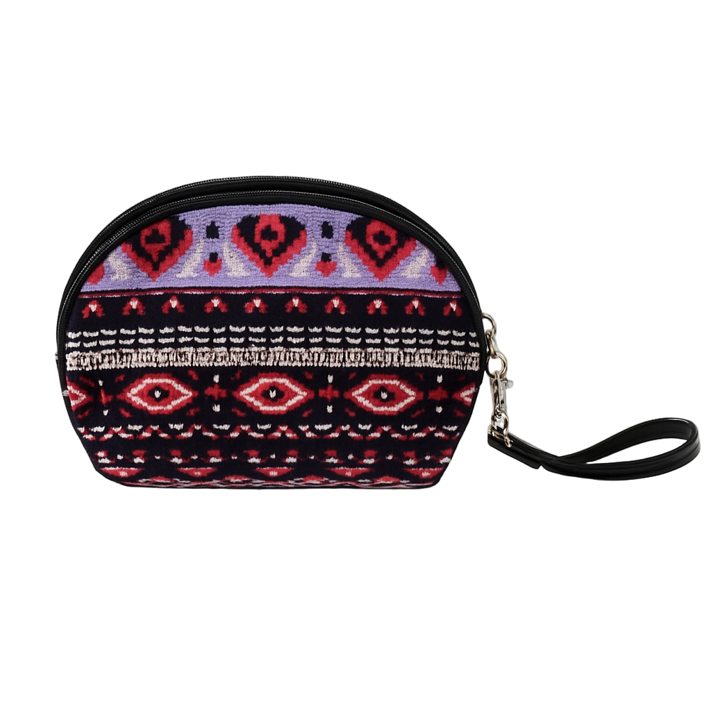 Ethnic Fantasy Beauty Case with Wrist Strap
