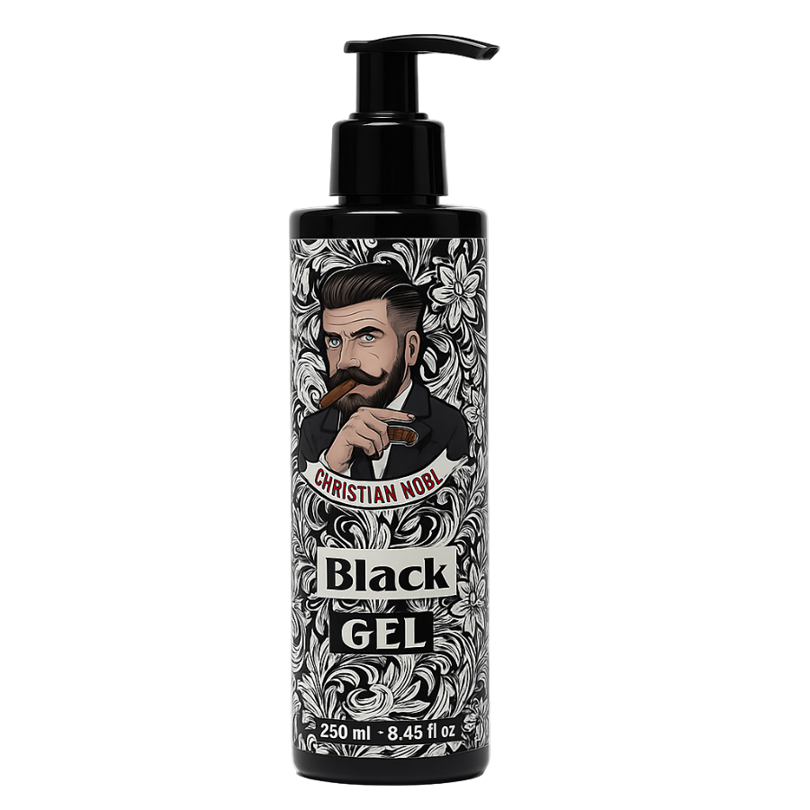 Christian Nobel Black Gel Per Capelli Extra Strong Fixing 250 ml