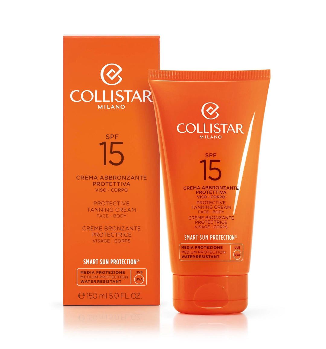 

Collistar Protective Tanning Cream Face and Body Medium Protection SPF 15 150 ml