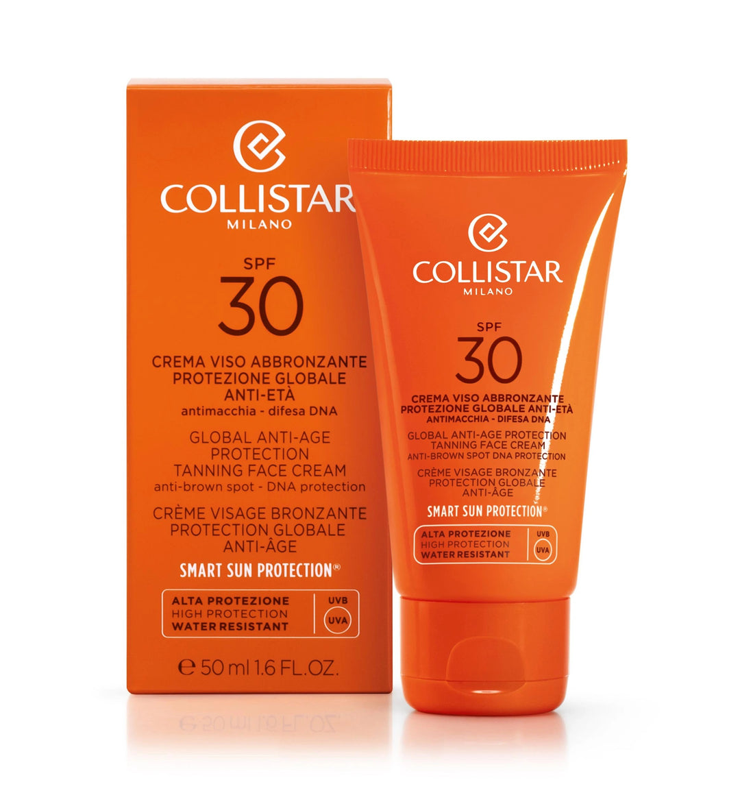 

Collistar Face Tanning Cream Global Anti-Aging Protection High Protection SPF30 50 ml